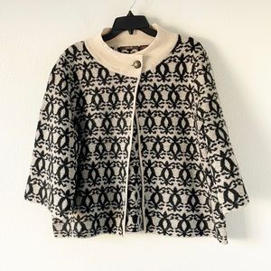 Heather B 100% Wool Cardigan Sweater Size 2X